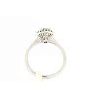 Anello Lorenza Gioielli Donna Acquamarina in Oro bianco Acquamarina 1.09 Ct 497136-14 - 497136-14